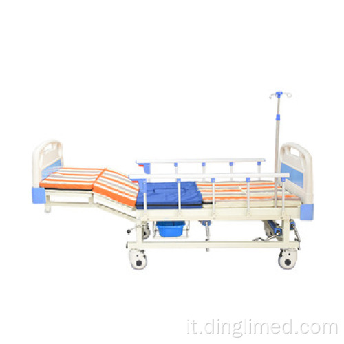 Lussuoso letto per letti ospedalieri con controllo ospedaliero